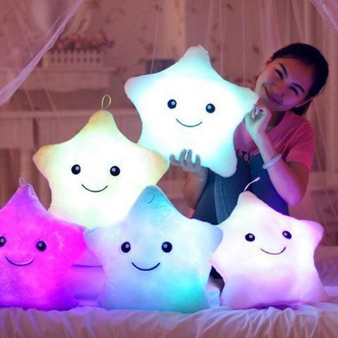 Luminous Plush Star Pillow