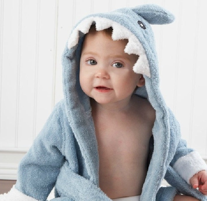Hooded Baby Towel Robe