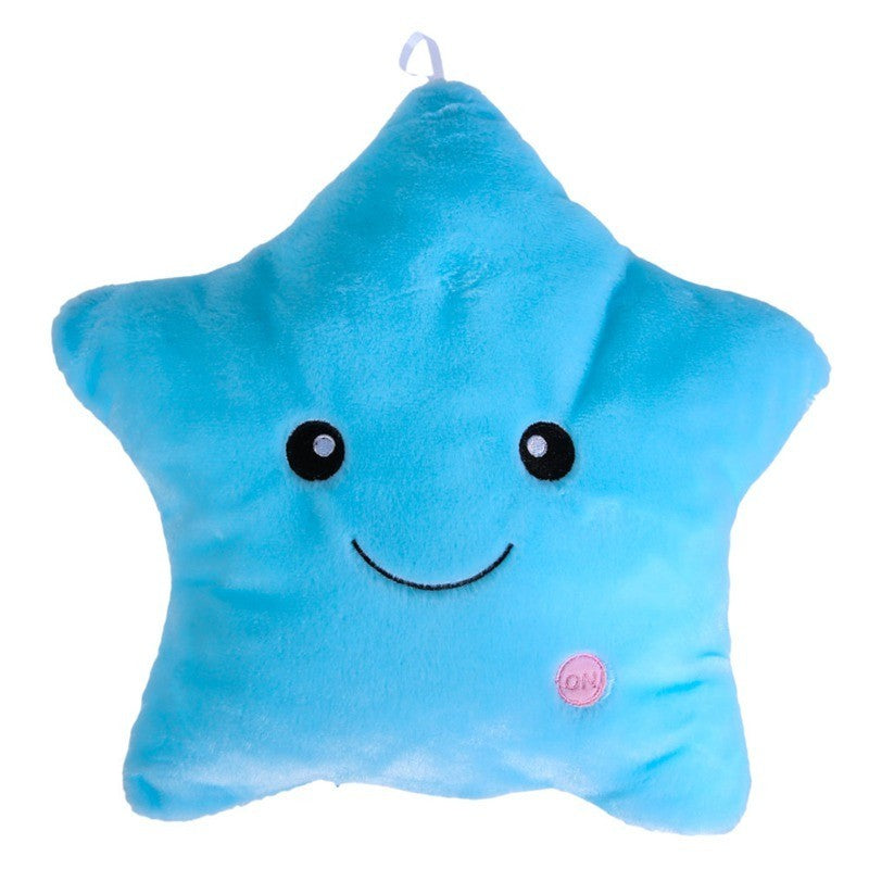 Luminous Plush Star Pillow