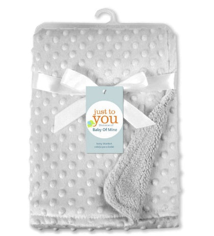 Polar Dot Baby Swaddle Blanket