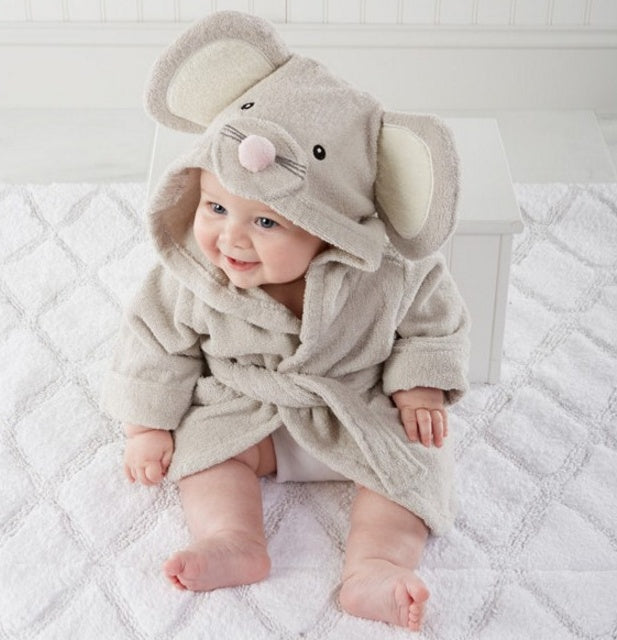 Hooded Baby Towel Robe